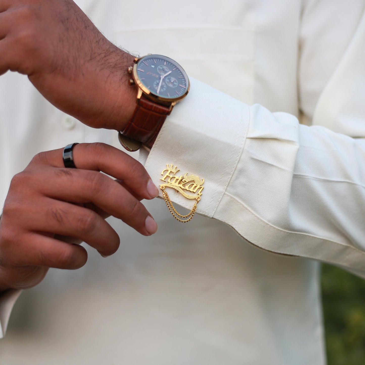 Customized Chain Cufflink
